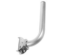 Healvian Wireless Bridge Bracket Mount Easy Installation and Space-saving Design L-shaped Stainless Steel Silver Wall Antenna Support for Outdoor Antenna Installation
