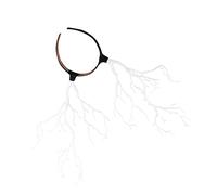 Healvian Witch Horn Headband for Halloween Cosplay Unique Darkly Style Hairwear Party Accessory for Women Creative Branch Design Headdress for Halloween Costumes and Celebrations