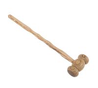Healvian Wooden Knocking Hammer Back Massager, Handheld Portable Solid Wood Massage Tool for Deep Tissue Muscle Relief, Suitable for Home Therapy and Body Relaxation