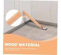 Healvian Wooden Shoe Horn for Seniors Long Handle Shoe Spoon Lazy Helper for Women Elderly Comfortable Wearing Assist Tool with Smooth Rounded Edges and Design