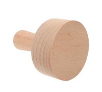 Healvian Wooden Tart Baking Set with Removable Bottom, Round French-Style Dough Press for Consistent Shaping and Durability, for Baking and Festive Gatherings by Home Bakers