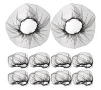 HEANUJJ 10 Pcs Mesh Hair Nets for Women Wig Caps, Breathable Fabric with Fine Texture, Delicate and Simple Design Hairnet for Party or Home Use