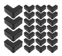 HEANUJJ 100pcs Fish Tank Corner Guards Aquarium Corner Safety Cover Soft Plastic Right Angle Protectors Preventing Injuries Anti-Collision for Schools and Offices