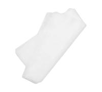 HEANUJJ 100pcs Pearl White Nail Dust Collector Cotton Filters Mesh Sheets for Manicure Nail Art Vacuum Extractor Replacement Parts