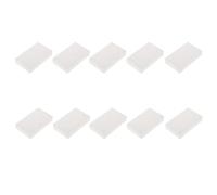 HEANUJJ 10pcs White Melamine Cleaning Sponges Multi-Purpose Dish Cloths for Kitchen and Car Washing Efficiently Absorb Water Practical High-Density Nano Stain Removal Sponge Blocks