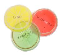 HEANUJJ 12pcs Ice Pack Gel Packs Reusable PVC Material Fruits Themed Easy to Use Relieves Stiffness Sports Injuries First Aid for Dancers and Football Players