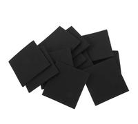 HEANUJJ 12pcs Pool Table Leveler Shims Square Peva Billiard Table Leg Levelers Shock Absorption Wear Resistant for Gaming Room