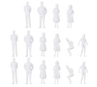 HEANUJJ 150 Scale 12mm Lifelike People Models for Sandbox and Dollhouse Decoration Random Poses