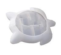 HEANUJJ 1pc Silicone Epoxy Mold for DIY Crafts Creative Turtle Tray Mold for Storage Plate Making Break-Resistant Silicone Plate Mould for Handmade Resin Art