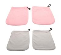 HEANUJJ 2 Pairs Paraffin Wax Gloves Cotton Plush Moisturizing Hand Treatment Mitts Easy to Wear Keep Hands Warm for Home Spa