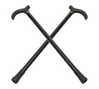 HEANUJJ 2pcs Retractable Walking Cane for Elders with Adjustable Height, Lightweight Aluminum Alloy Collapsible Walking Stick, Secure Lock Mechanism, for Hiking and Daily Walks