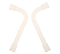 HEANUJJ 2pcs Silicone Water Dispenser Hose for Drinking Fountain Replacement, Food Grade Flexible Tube 5 Inch, Resistant to Bending and Cracking, Suitable for Hot and Cold Water Use