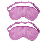 HEANUJJ 2pcs Silk Eye Mask for Sleeping Out Sleep Eye Mask Soft Material for Night Use at Home Travel