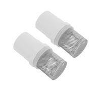 HEANUJJ 2pcs Stainless Steel Mesh Filter for Dn25 PVC Water Pipe Pipeline Water Strainer with Reducing Wear Feature for Continuous System Use in Household