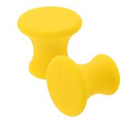 HEANUJJ 2pcs Tuning Fork Rubber Holder Triangle Base with Nonslip Smooth Surface, Shock Absorbent Support Preventing Tipping for Yoga and Travel, Professional Sound Therapy Accessory