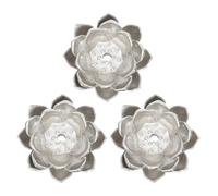 HEANUJJ 3 Pcs Incense Burner Accessory Incense Holder Lotus Sturdy Copper Vintage Antique-style with Catcher for Indoor Home Decor