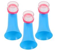 HEANUJJ 3 Sets Human Ear Drum Model DIY Kit for Plastic Ear Principle Display Teaching Prop Early Science Education Sound Wave Experiment for Classroom and Home Learning