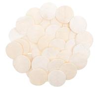 HEANUJJ 36pcs Face Exfoliating Pads Loofah Face Scrub Pads 2.16x2.16x0.04in Exfoliating Deeply Clean The Skin Reusable Shower Bath