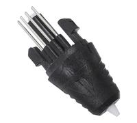 HEANUJJ 3d Pen Nozzle Replacement for 3d Printing Pens Plastic Material Stable Voltage and Versatile Design Black Colour and Accessories