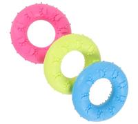 HEANUJJ 3pcs Dog Chewing Ring Chew Dog Training Ring Tpr Donut and Exercise Daily Use