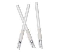 HEANUJJ 3pcs Waterproof Eyebrow Tattoo Pens with Comfortable Plastic Handle for Professional Position Makeup Brows and Embroidered Eyebrow Mapping