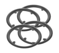 HEANUJJ 4pcs Chain Protector Chainring Cover Plastic 42 Teeth 4 Bolt Easy Installation Low Maintenance for Mountain and Road Bikes Tough Trails Cycling