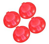 HEANUJJ 4Pcs Detector Protective Cover Plastic Detector Shield Fire Alarm Guard Easy to Install Portable Modern Design for Residential and Hotel Use