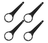 HEANUJJ 4pcs Gallon Bucket Lid Wrench Plastic Drum Opener Tool with Ergonomic Handle for Pails and Barrels, Compact and Handy Design for Workshops and Industrial Environments