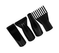 HEANUJJ 4pcs Hair Dryer Nozzle Attachments Abs Material Hair Diffuser Comb Nozzles for Pet Grooming Dogs Cats Small Animals Comfortable Drying Indoor Outdoor
