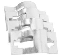 HEANUJJ 4pcs Steel Pipe Scaffolding Locking Clamp Double Ear Scaffold Fixing Clamp Connecting Coupling for Metal Scaffolding Supplies Construction Equipment Parts