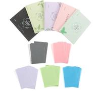 HEANUJJ 500 Pieces Facial Oil Blotting Paper Linen Material for Absorbing Excess Oils and Control Shine Suitable for Office and Gym Use Pink Color Random Color