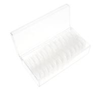 HEANUJJ 504 Pcs Full Cover Nail Tips False Nails Square End Plastic Tips Easy to Trim Nice Holding The Color for Professional Salon and Family Weekend Dating Club Use