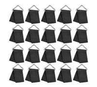 HEANUJJ 60 Sets Trampoline Triangle Buckles Metal V-rings with Webbing for Effortless Repair and Weatherproof Durability Heavy Duty Galvanized Steel for Trampoline Mat Replacement