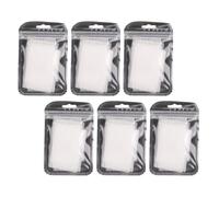 HEANUJJ 60pcs Multi-functional Nail Fiber Nail Extension Tool White Fiber Material Lightweight Sturdy for DIY Art Suitable for Beginners and Professional Technicians Random Style