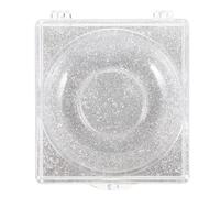HEANUJJ 6pcs Eyelash Case Plastic False Eyelash Packaging Box with Shiny Bottom Cards and Lash Tray and Keep Them Clean