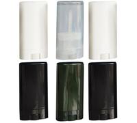HEANUJJ 6pcs G Lip Balm Tube Container Empty for DIY Lipstick and Lip Gloss, Lightweight Plastic Material with Stylish Compact Design, Easy to Use and Can be Placed in Your Handbag Random