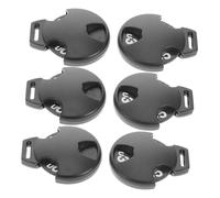 HEANUJJ 6pcs Golf Club Covers Flexible Number Tags Circular Plastic Elegant Stylish Headcover Resistant to Daily Wear Quick Number Changes for Fairway and Driver Clubs