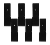 HEANUJJ 6pcs Wrestling Belt Display Holder Wall Mount Acrylic Rack with Quick Installation and Anti-slip Feature for Championship Belts Gym Wall Storage and Men Cave Decor