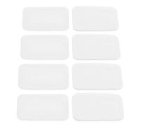 HEANUJJ 8pcs Extra Thin Rectangular Makeup Sponge Puff Washable Foundation Applicator for Face and Body Oil Control Powder Blender Compatible with Nars Sample Lightweight Comfortable Grip