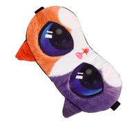 HEANUJJ Adorable 3D Sleep Mask for Adults and Teens, Comfortable Breathable Cotton Cloth Eye Mask with Creative Design, for Travel, Conferences, and Train Journeys