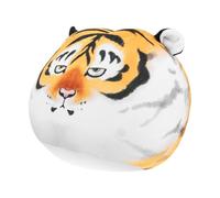 HEANUJJ Adorable Tiger Plush Throw Pillow 20cm Cute Tiger Mascot Doll Soft Stuffed Animal Cushion for Home Decor and Festival