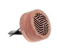 HEANUJJ Aromatherapy Device Car Perfume Diffuser Portable Wooden Design Stainless Steel Car Use Convenient to Use Elegant Air Freshener