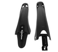 HEANUJJ Bicycle Tire Mudguard Set for Mountain Bike, Front and Rear Plastic Mudguards Enhanced Riding Experience and Versatile Adaptability, for Countryside and Urban Areas