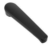 HEANUJJ Black Rv Bathroom Door Handle for Camper Trailers with Comfortable Grip and Smooth Operation, Abs and Electroplating Material, Modern Minimalist Design for Privacy Doors