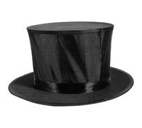 HEANUJJ Black Witch Hat Magic Performance Prop with Unique Spring Design, Multipurpose Cloth Material, Convenient to Wear for Halloween Party and Stage Shows