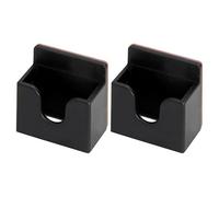 HEANUJJ Cb Radio Microphone Holder Mount and Easy Installation Universal Compatibility 2 Pcs with Adhesive Backing Pvc Material Radio Mic Clip Hanger for Cars and Offices