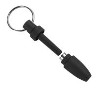 HEANUJJ Cigar Puncher Tool Cigar Hole Opener Creates Small Hole Compact Design Stainless Steel Blades Silicone Grip Portable Keychain and Enthusiasts