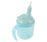 HEANUJJ Convalescent Drinking Cup with Straw for Adults, Nursing Feeding Mug for Bedridden Patients and Maternity Use, Green Liquid Diet Water Cup for Disabled and Elderly