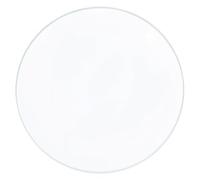 HEANUJJ Convex Glass Optical Magnifier Lens 75mm Diameter Compact Design Easy Installation for Physics Classroom and Solar Heating Experiment Educational Use