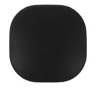 HEANUJJ Ergonomic Manicure Nail Pillow Hand Rest with Soft Pu Sponge and Plastic Material Minimizes Strain for Nail Tech and Manicure Table Use Black Colour